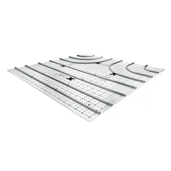 Flipfix system used for underfloor heating installations